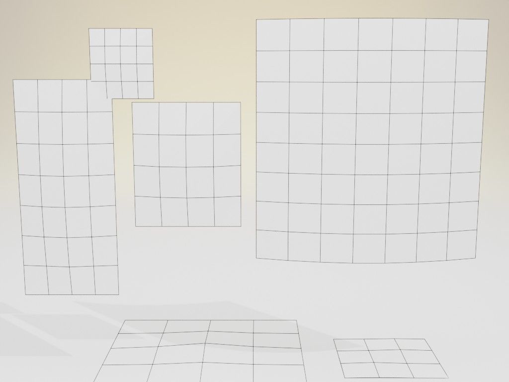 Low poly handpainted pier set Low-poly 3D model_25