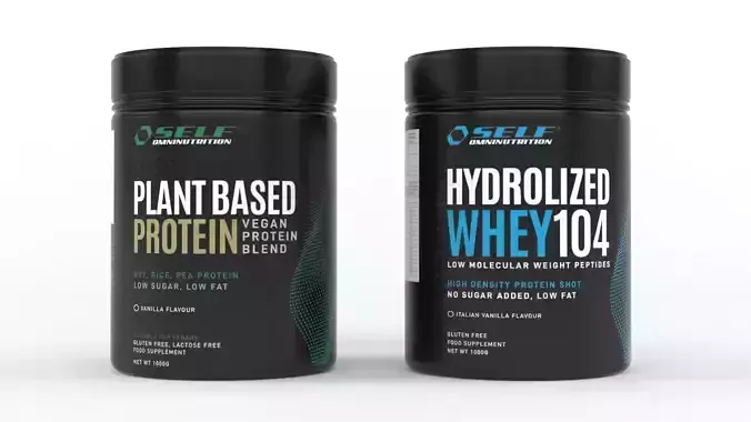 Protein Powder 3D model