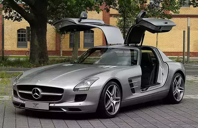 Mercedes sls Free 3D model