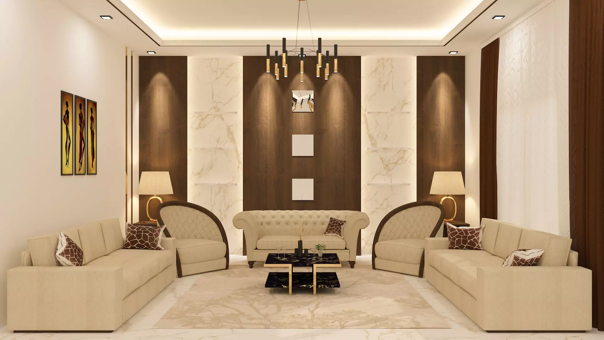 Living Room Free 3D model