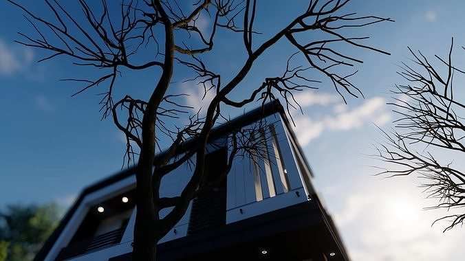 villa kondour 3D model 3