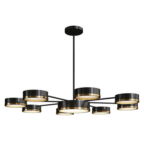 GONZAGA CHANDELIER Low-poly 3D model