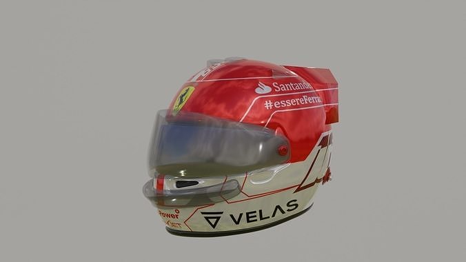 Helmet coca cola bottle Low-poly 3D model