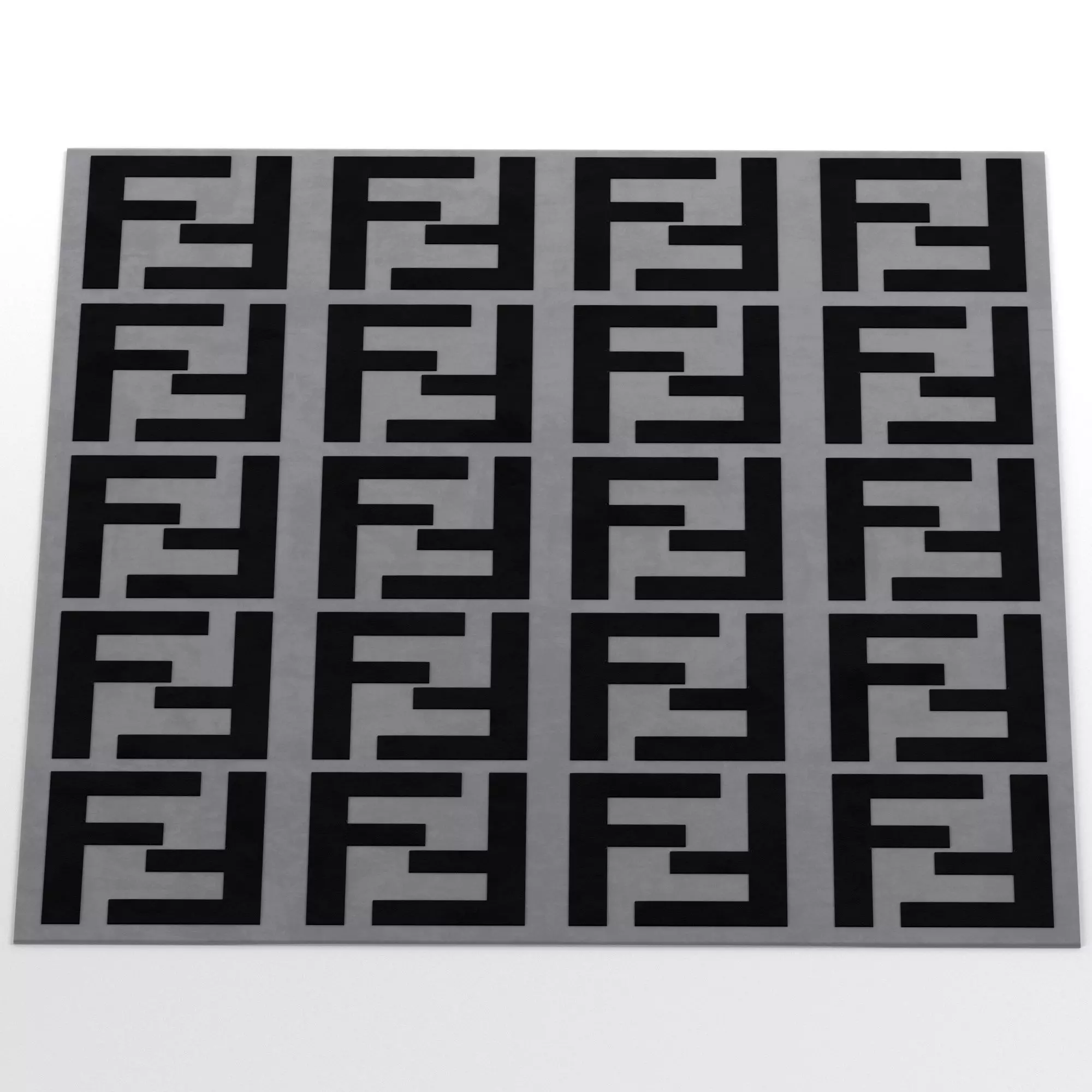 Fendi Rug 3D model