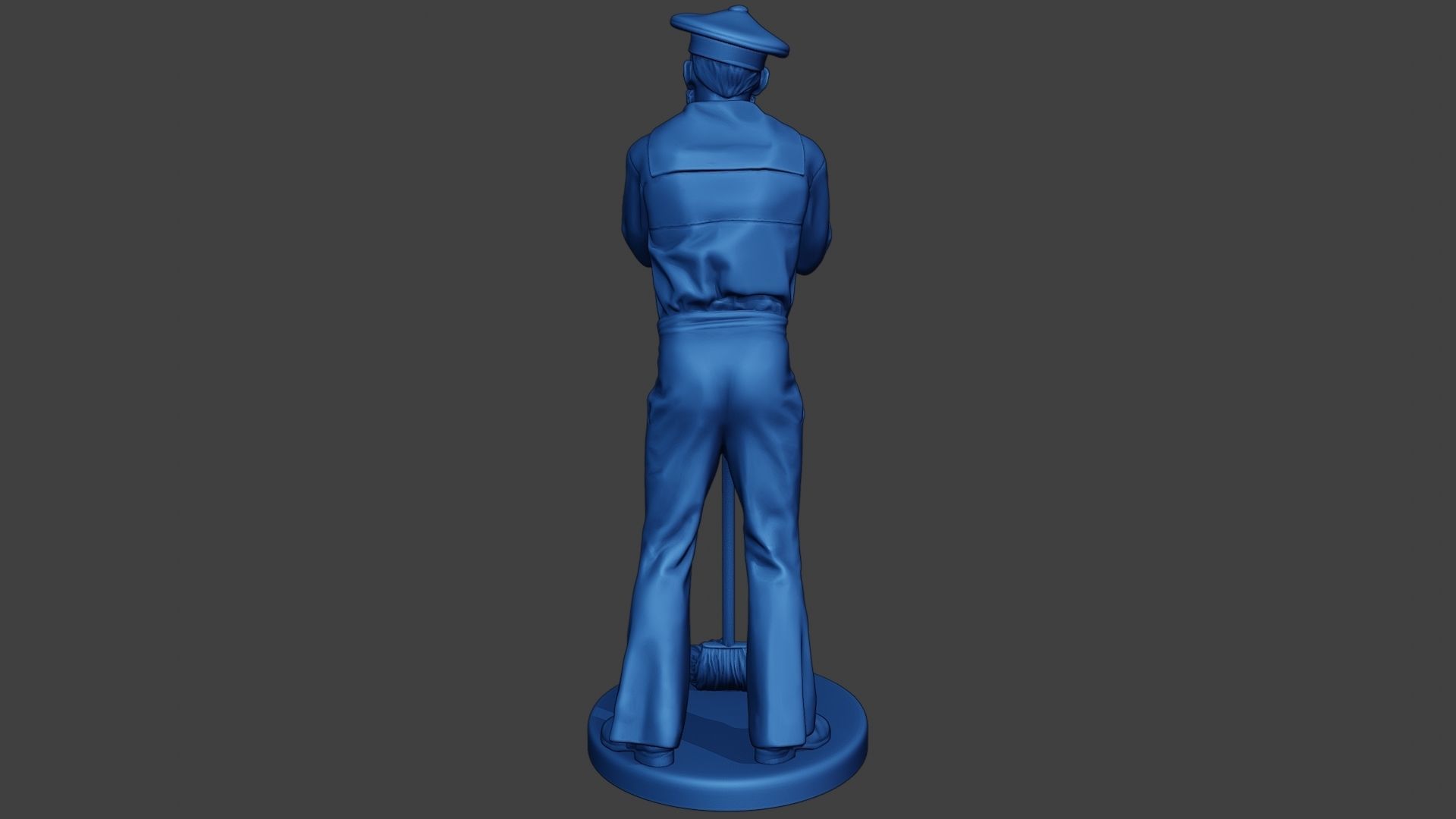 American Sailor Civil War Union mop2 ACWUS1 3D print model_6