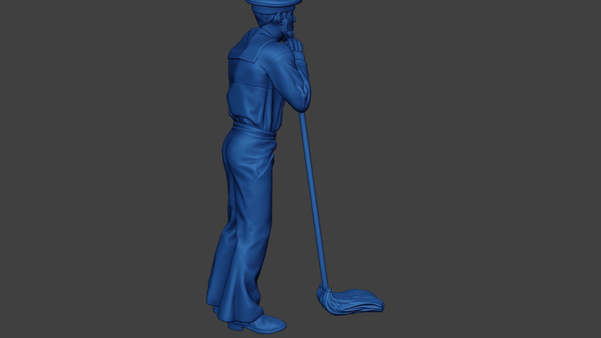 American Sailor Civil War Union mop2 ACWUS1 3D print model_31