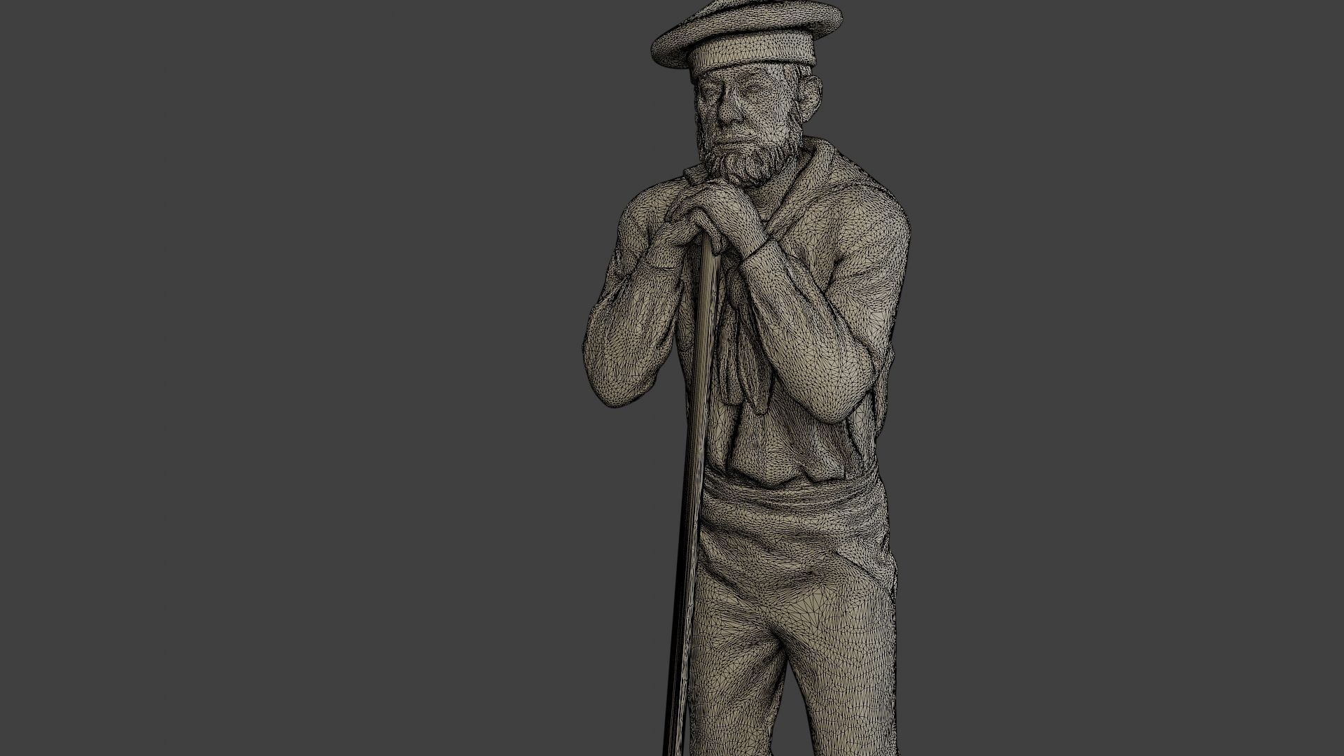 American Sailor Civil War Union mop2 ACWUS1 3D print model_12