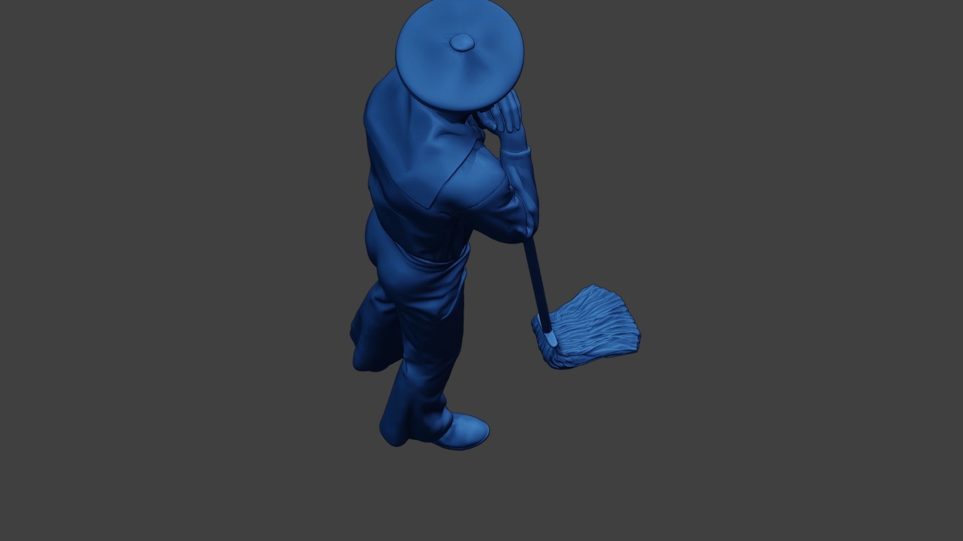 American Sailor Civil War Union mop2 ACWUS1 3D print model_23