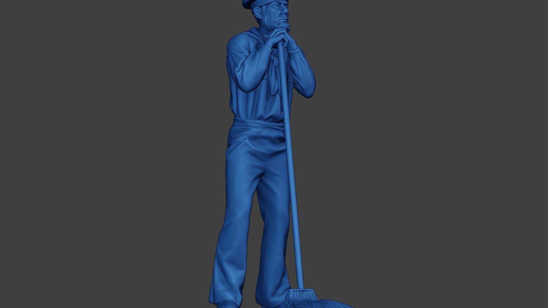 American Sailor Civil War Union mop2 ACWUS1 3D print model_13