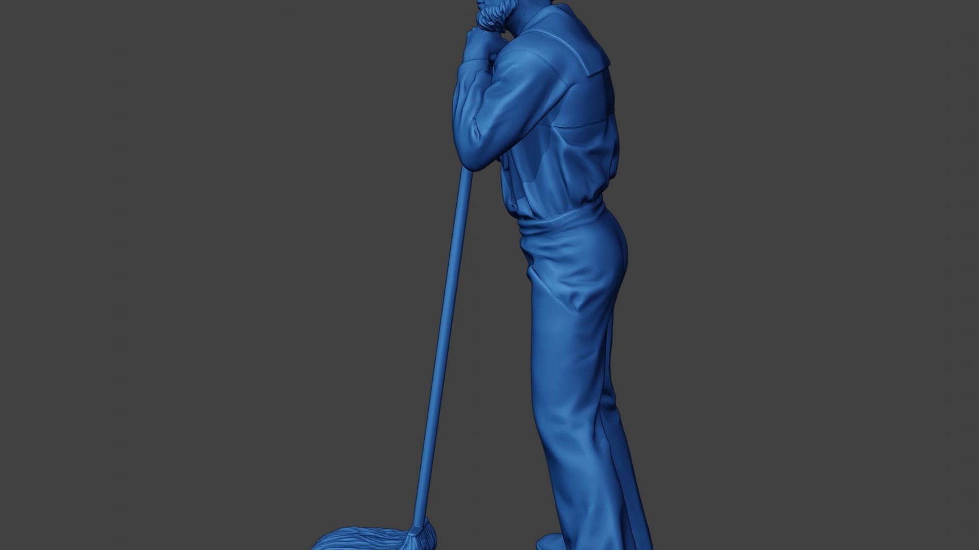 American Sailor Civil War Union mop2 ACWUS1 3D print model_26