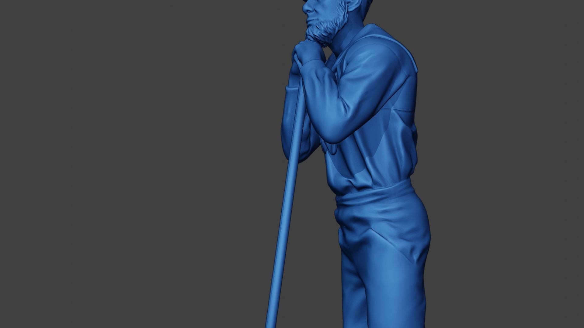 American Sailor Civil War Union mop2 ACWUS1 3D print model_17