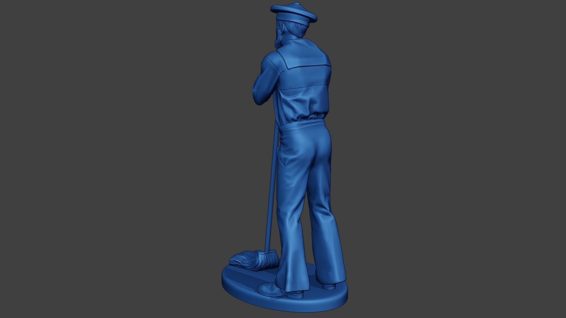 American Sailor Civil War Union mop2 ACWUS1 3D print model_5