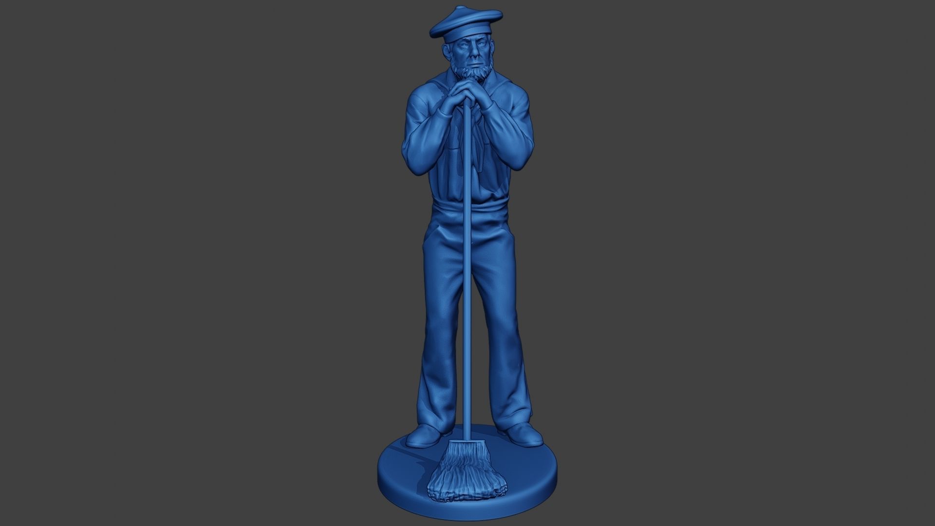 American Sailor Civil War Union mop2 ACWUS1 3D print model_11