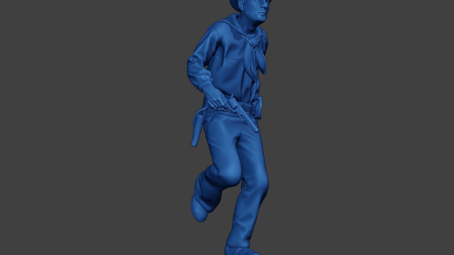 American Sailor Civil War Union Run ACWUS1 3D print model_13