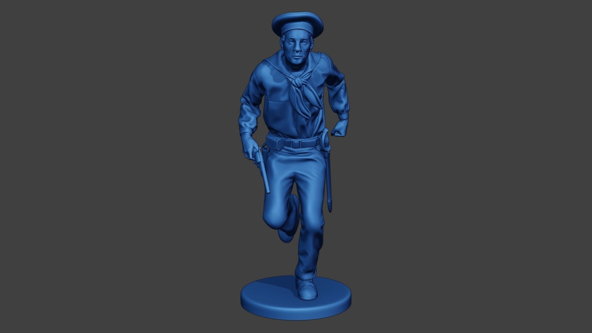 American Sailor Civil War Union Run ACWUS1 3D print model_1