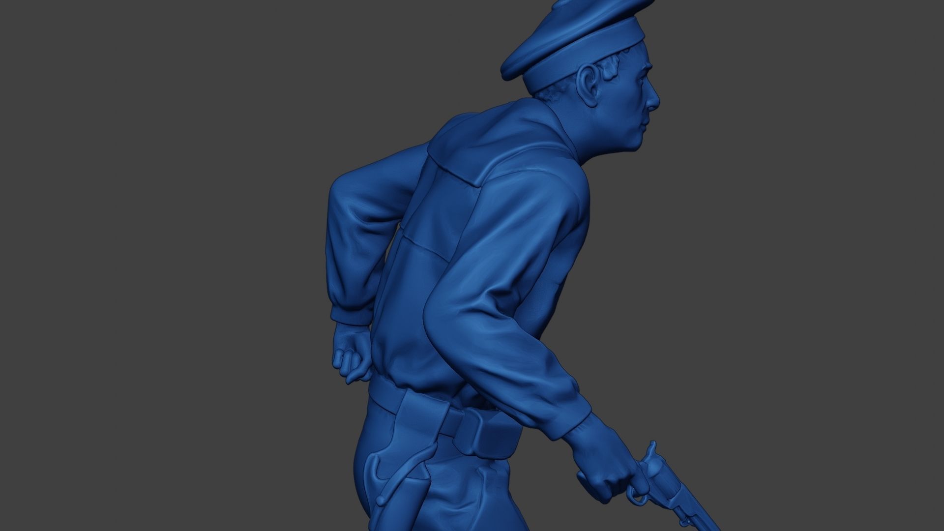 American Sailor Civil War Union Run ACWUS1 3D print model_20