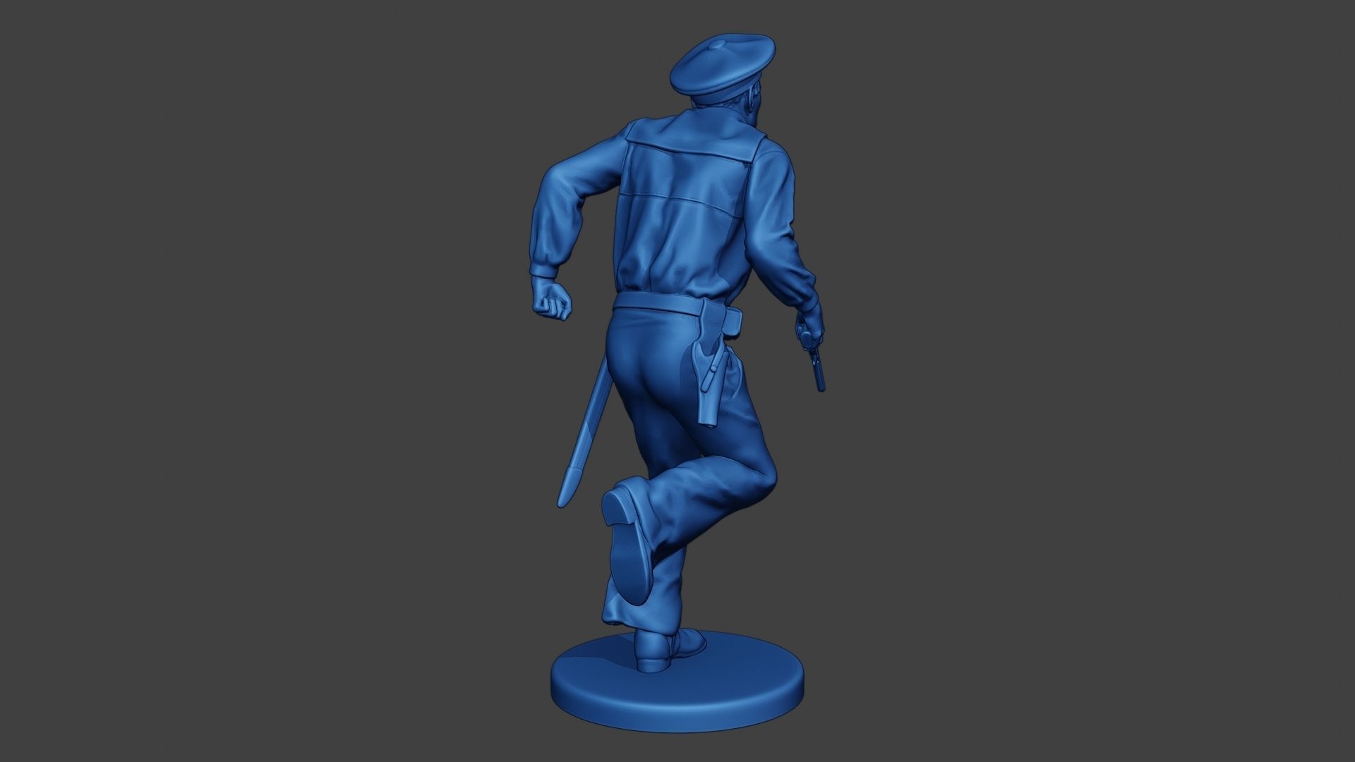 American Sailor Civil War Union Run ACWUS1 3D print model_7