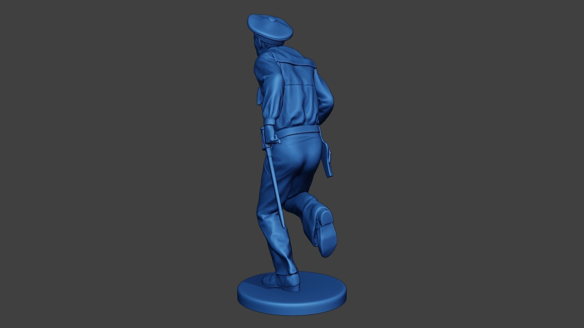 American Sailor Civil War Union Run ACWUS1 3D print model_5
