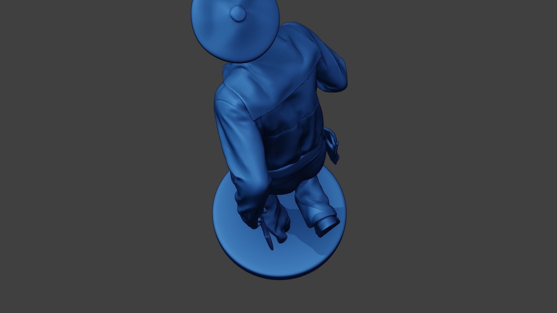 American Sailor Civil War Union Run ACWUS1 3D print model_16