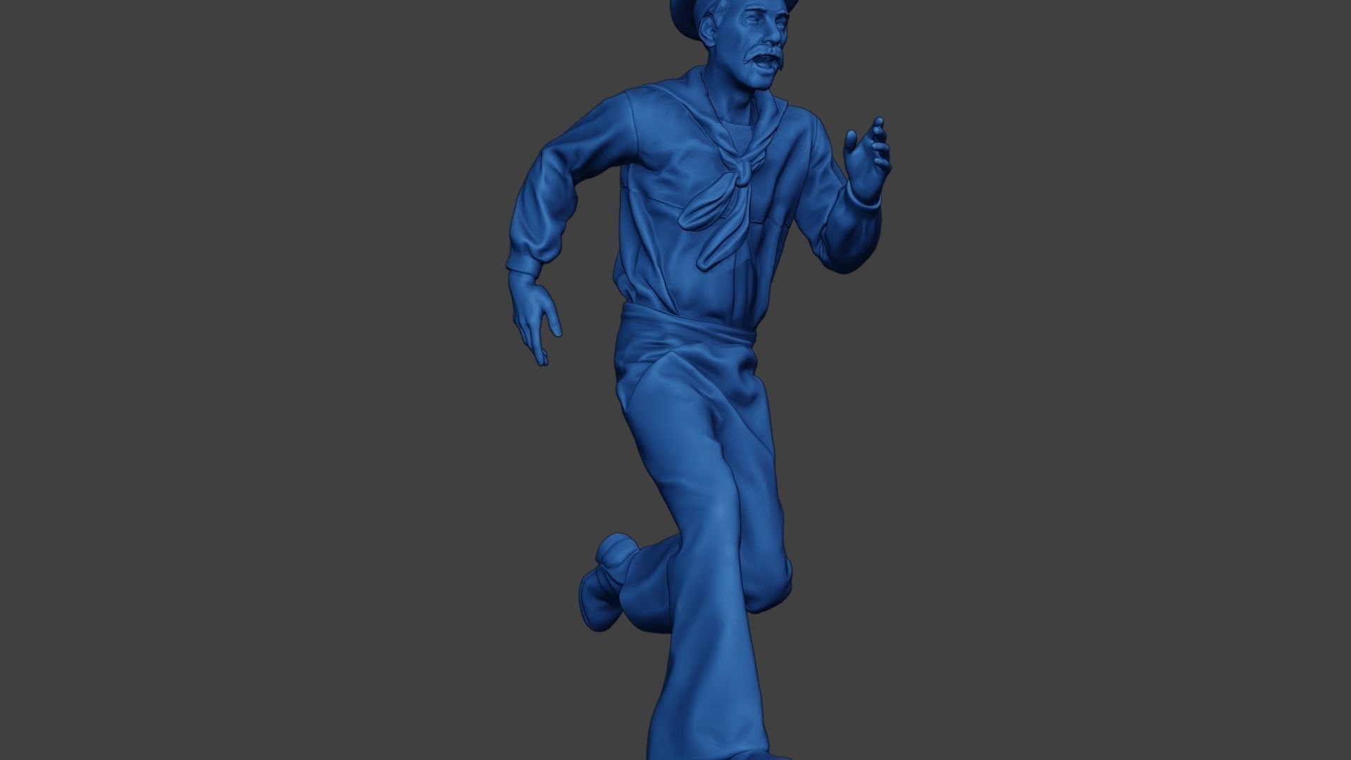 American Sailor Civil War Union Run2 ACWUS1 3D print model_12