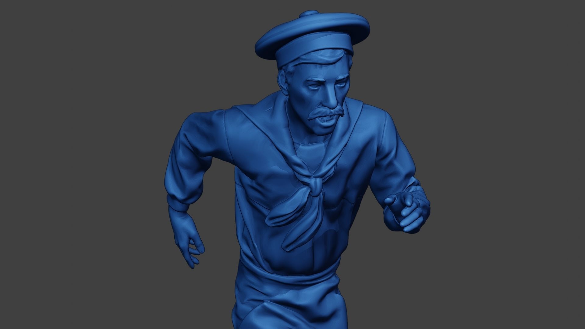 American Sailor Civil War Union Run2 ACWUS1 3D print model_18