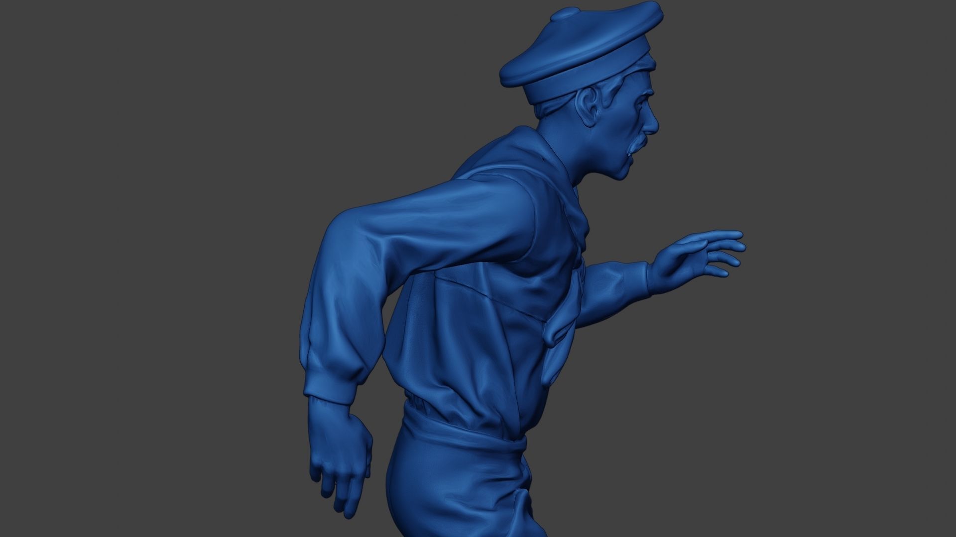 American Sailor Civil War Union Run2 ACWUS1 3D print model_19