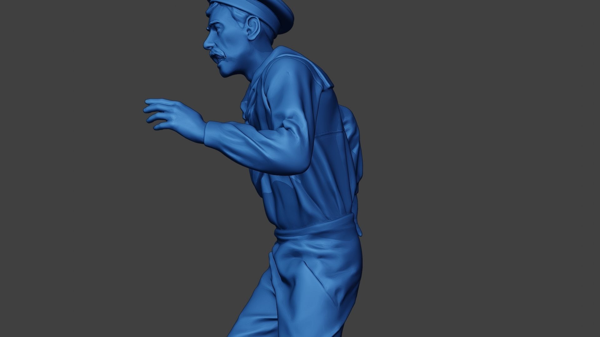 American Sailor Civil War Union Run2 ACWUS1 3D print model_16