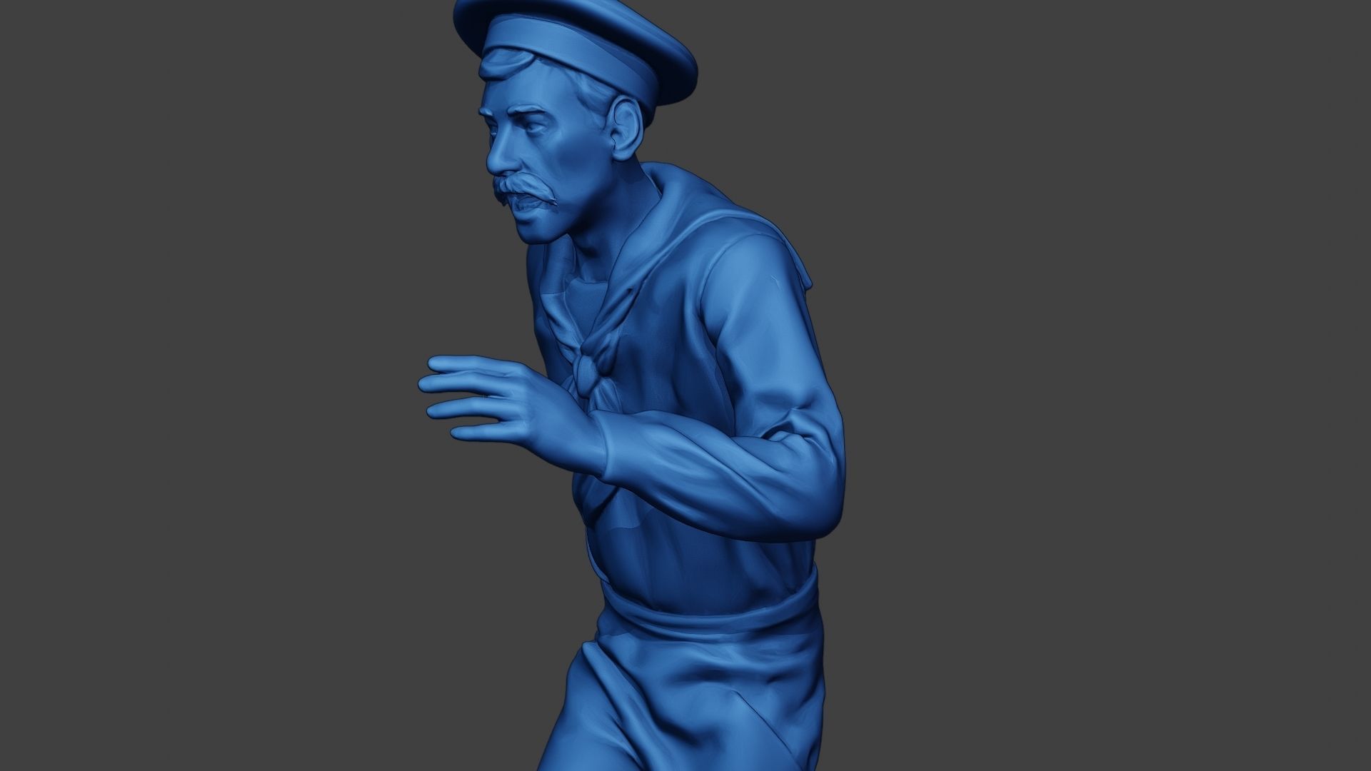 American Sailor Civil War Union Run2 ACWUS1 3D print model_17