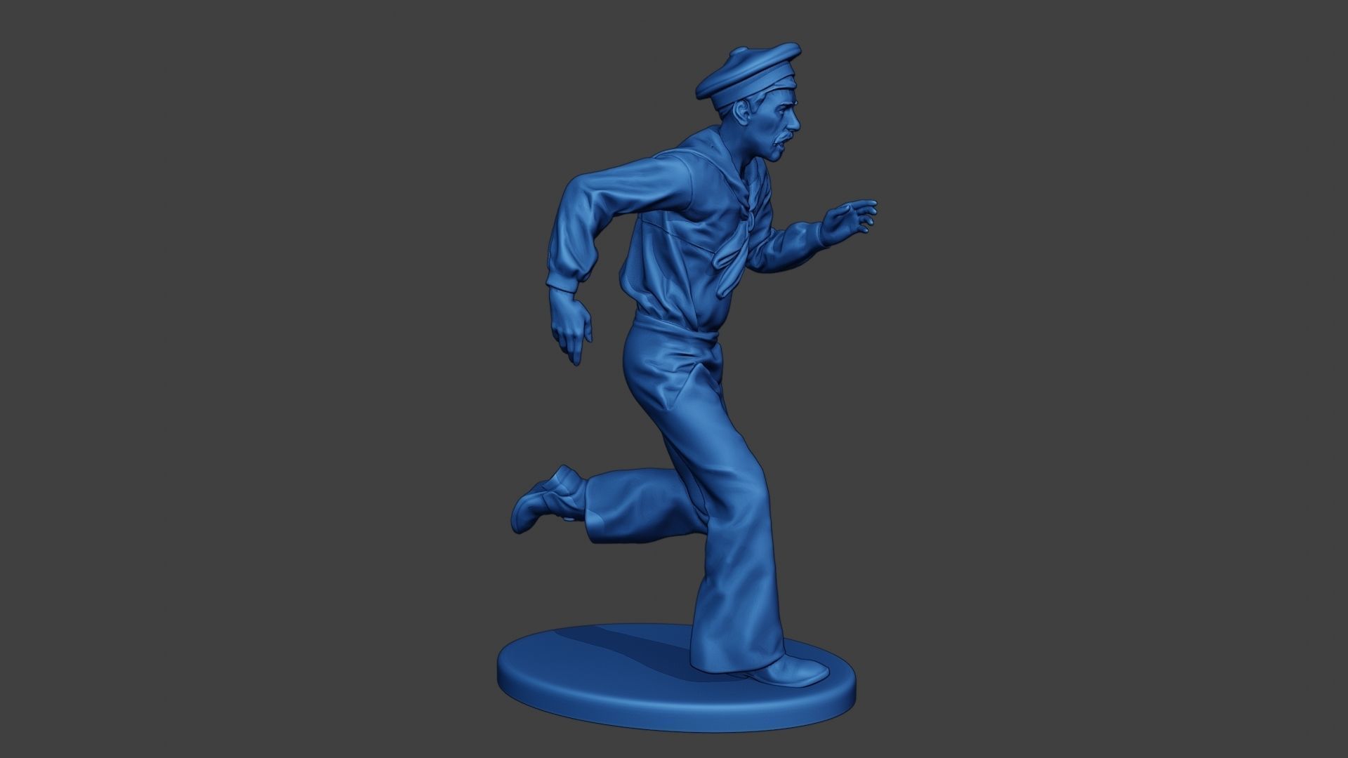 American Sailor Civil War Union Run2 ACWUS1 3D print model_8