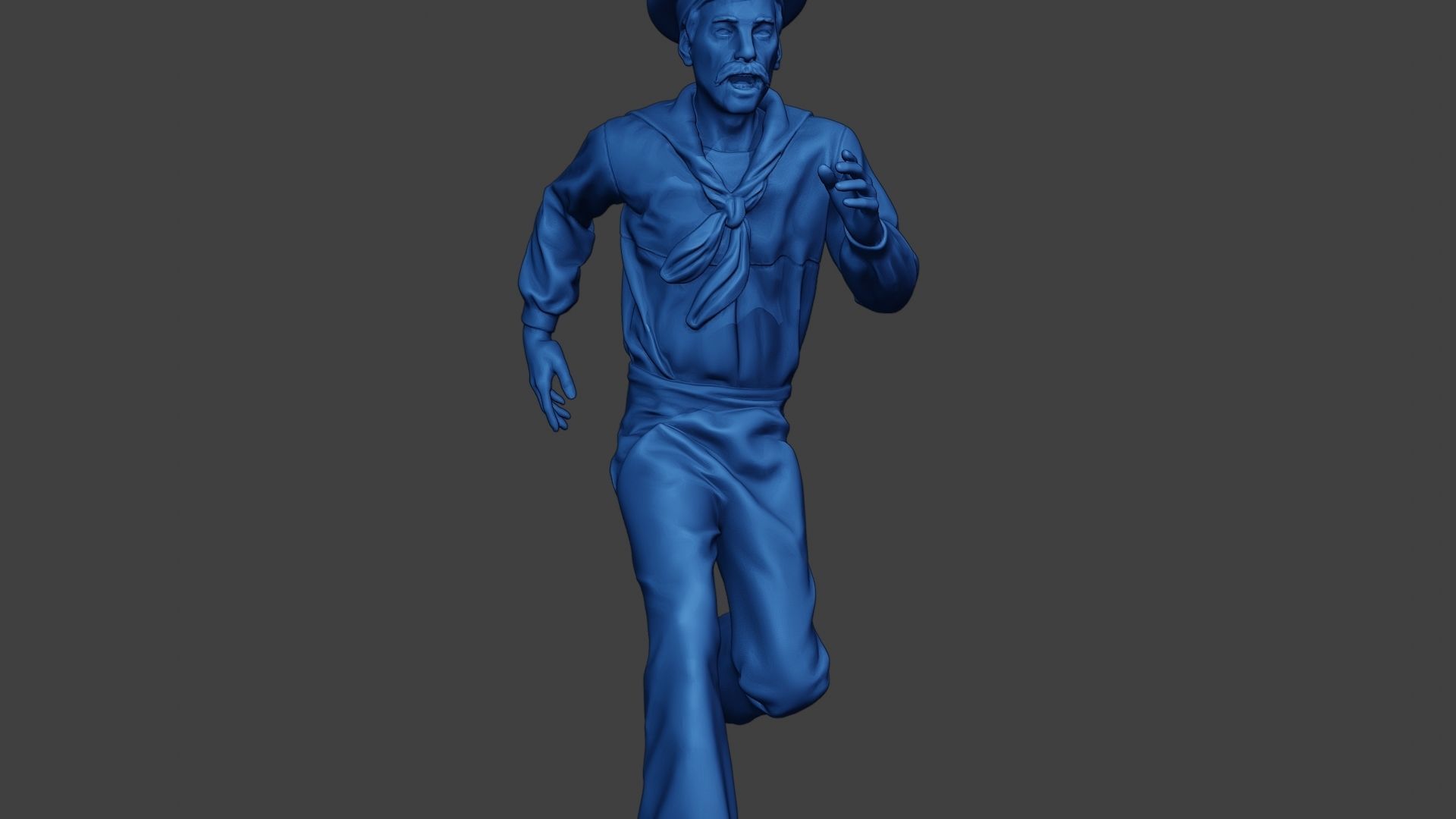 American Sailor Civil War Union Run2 ACWUS1 3D print model_27