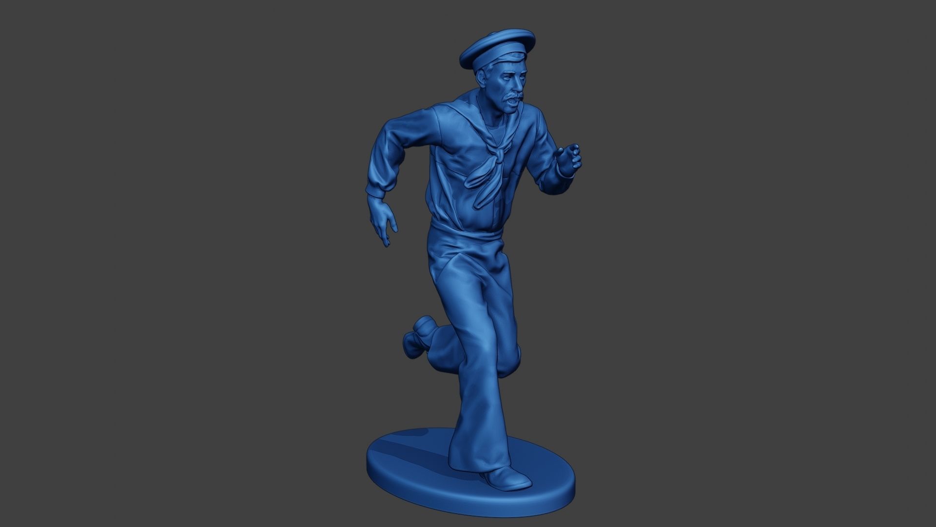 American Sailor Civil War Union Run2 ACWUS1 3D print model_9