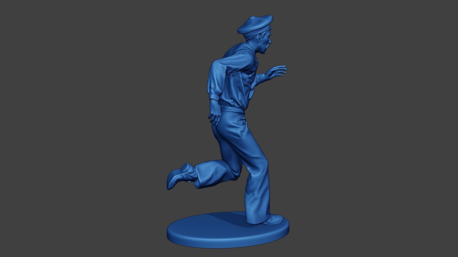 American Sailor Civil War Union Run2 ACWUS1 3D print model_7