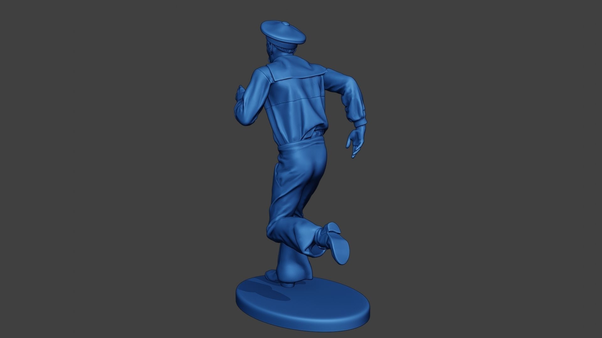 American Sailor Civil War Union Run2 ACWUS1 3D print model_4