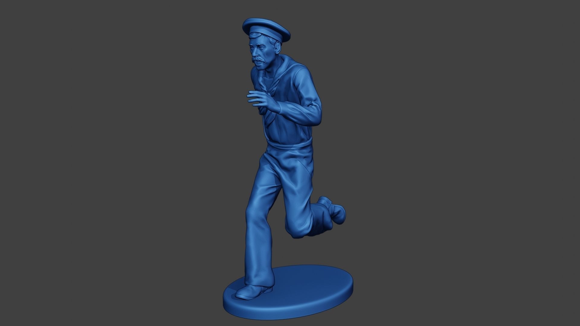 American Sailor Civil War Union Run2 ACWUS1 3D print model_1