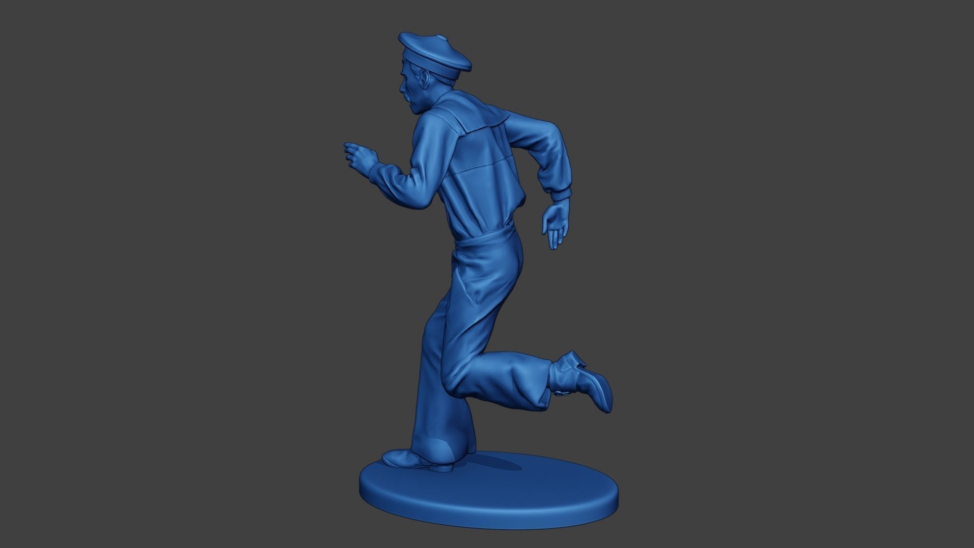 American Sailor Civil War Union Run2 ACWUS1 3D print model_3