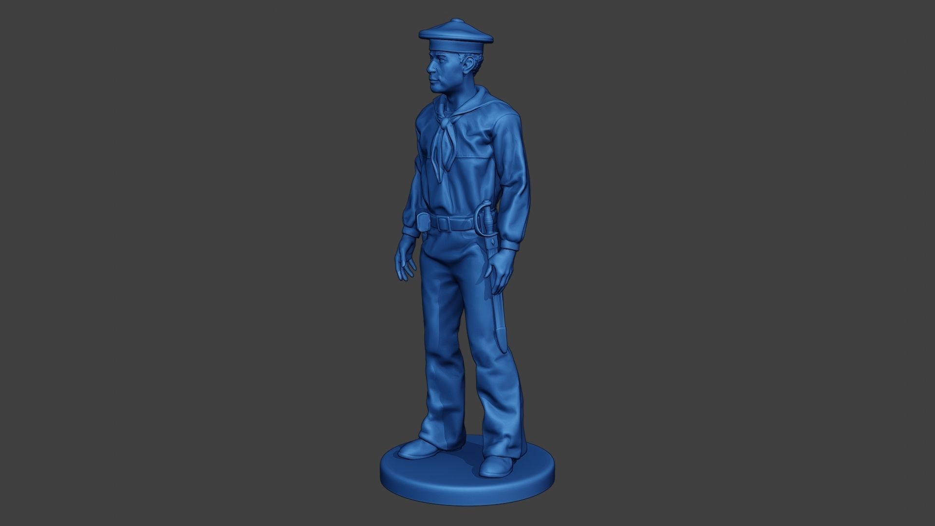 American Sailor Civil War Union Stand ACWUS1 3D print model_2