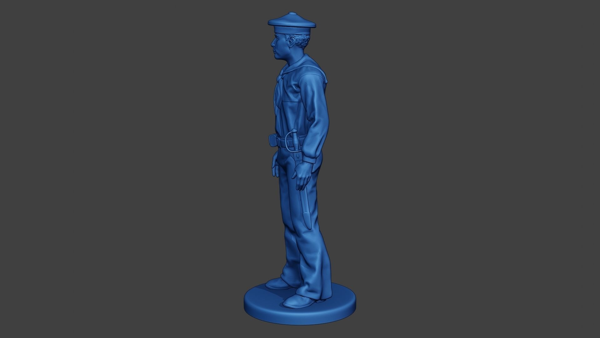 American Sailor Civil War Union Stand ACWUS1 3D print model_3