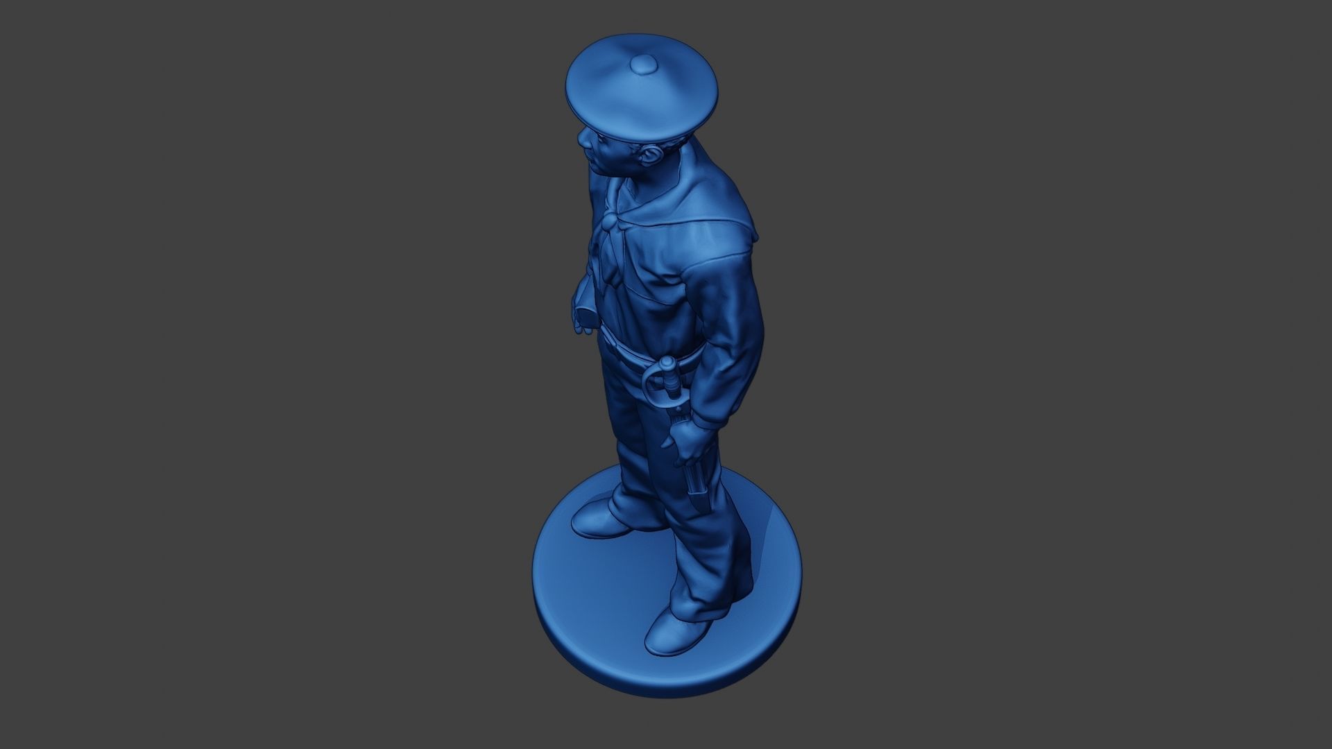 American Sailor Civil War Union Stand ACWUS1 3D print model_15