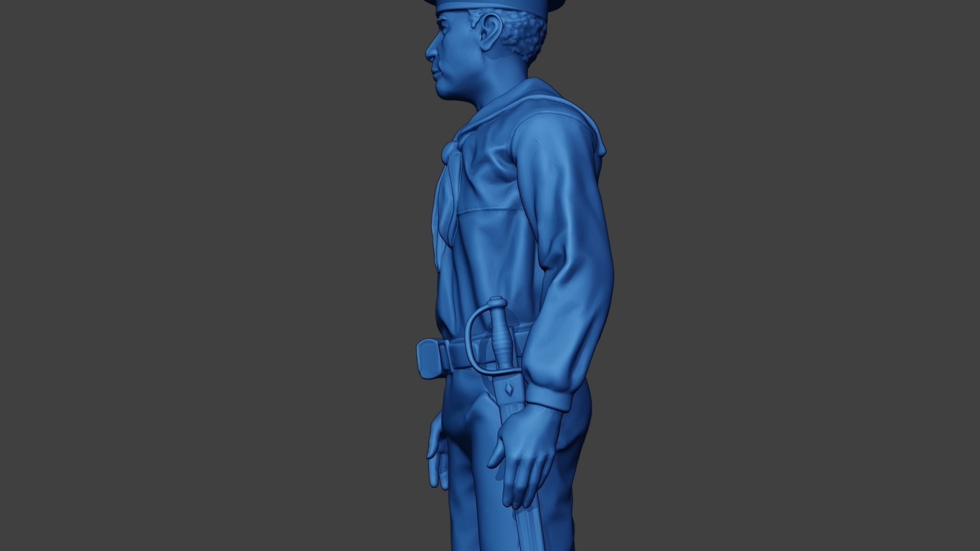 American Sailor Civil War Union Stand ACWUS1 3D print model_17