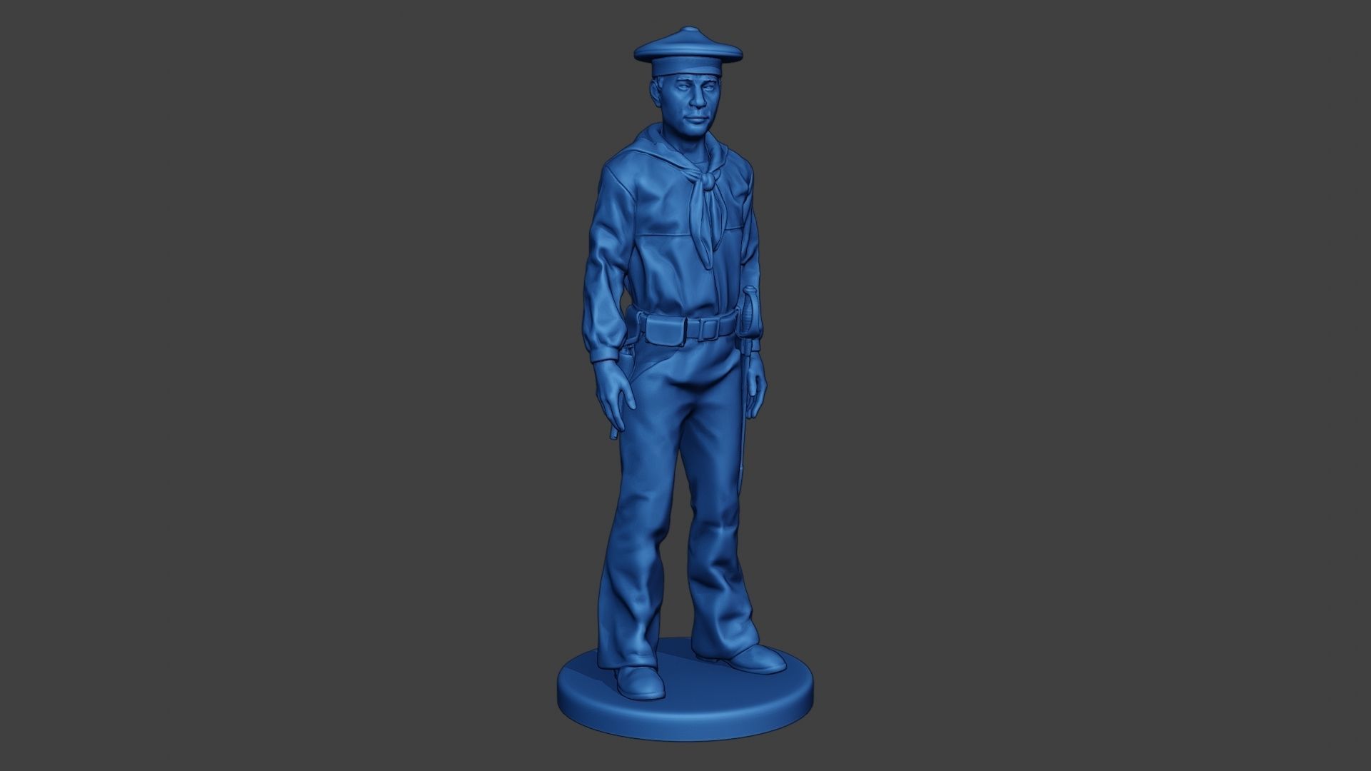 American Sailor Civil War Union Stand ACWUS1 3D print model_10