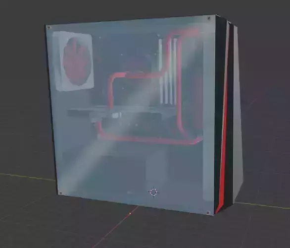 Watercooled gaming PC 