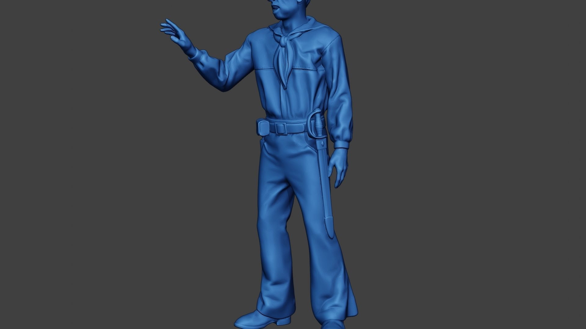 American Sailor Civil War Union Talk ACWUS1 3D print model_27