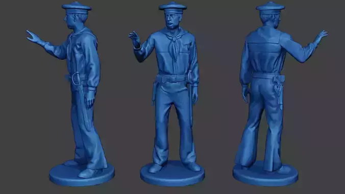 American Sailor Civil War Union Talk ACWUS1 3D print model