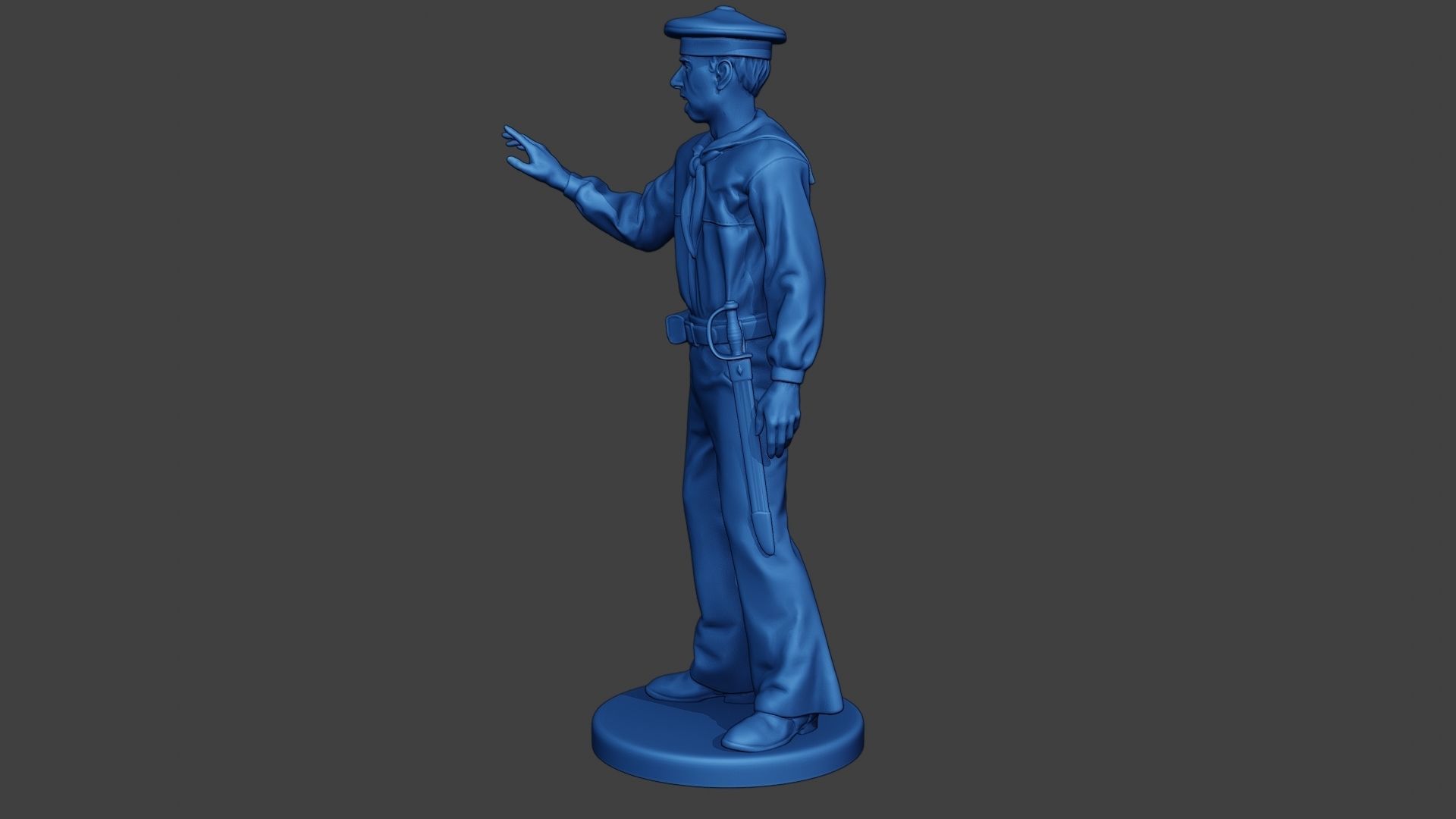 American Sailor Civil War Union Talk ACWUS1 3D print model_3