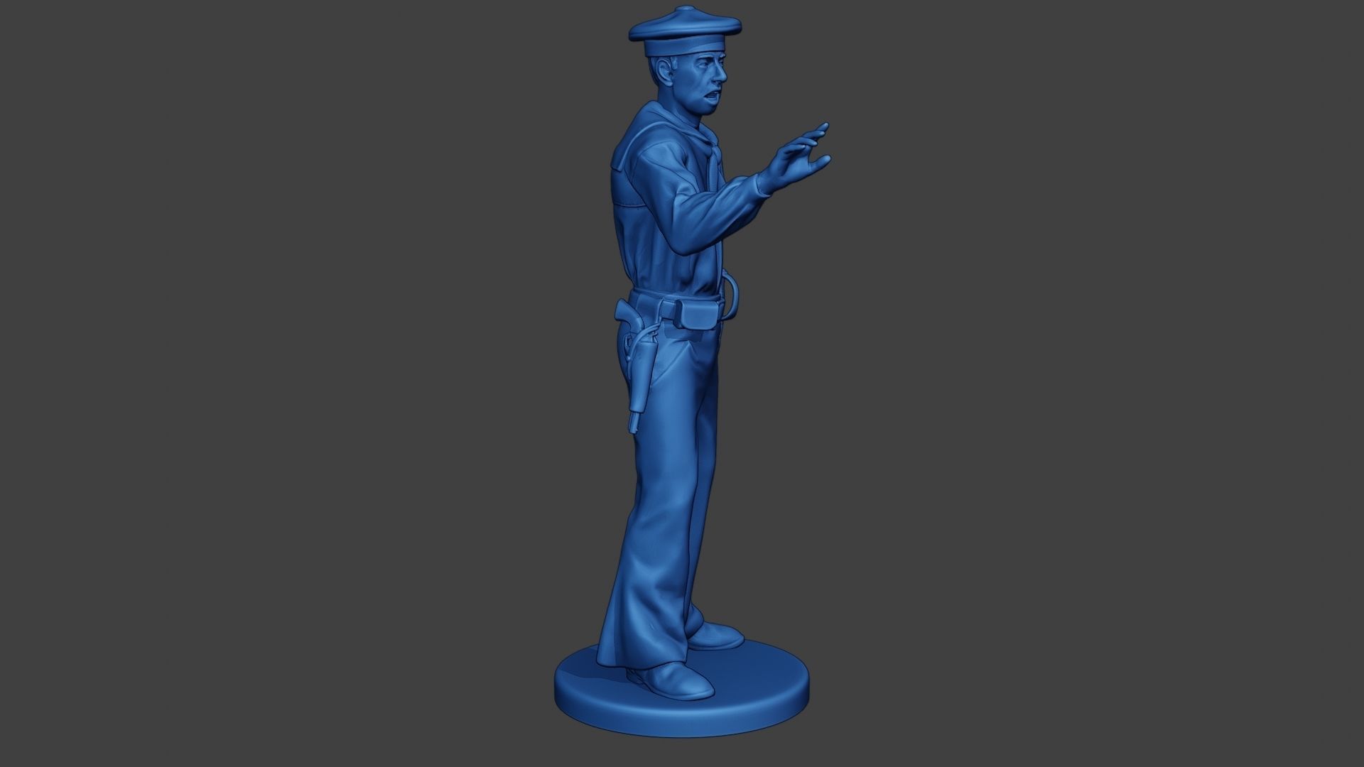 American Sailor Civil War Union Talk ACWUS1 3D print model_9