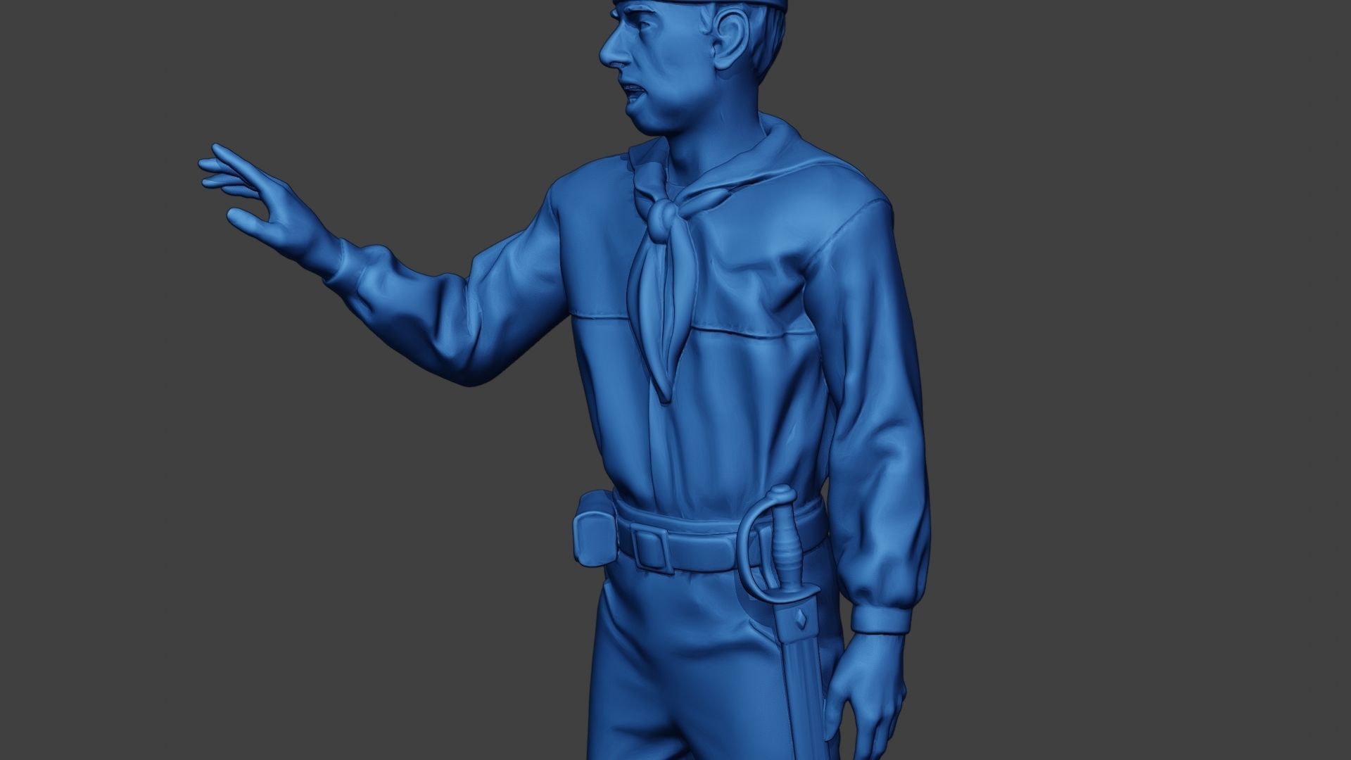 American Sailor Civil War Union Talk ACWUS1 3D print model_18