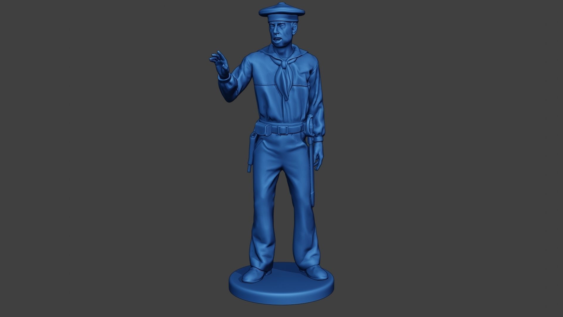 American Sailor Civil War Union Talk ACWUS1 3D print model_11