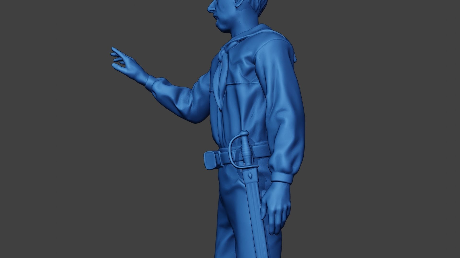 American Sailor Civil War Union Talk ACWUS1 3D print model_17