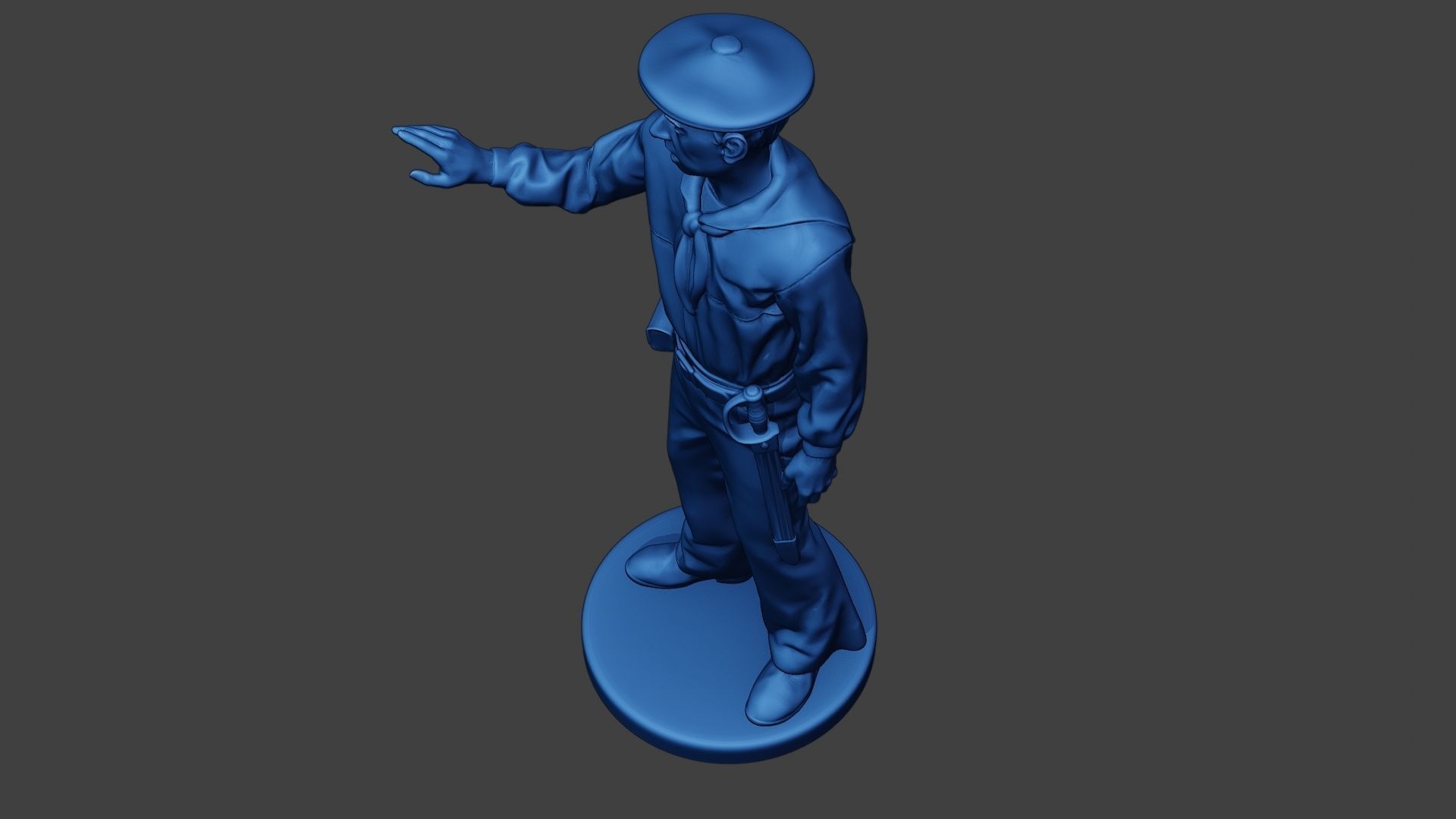 American Sailor Civil War Union Talk ACWUS1 3D print model_15