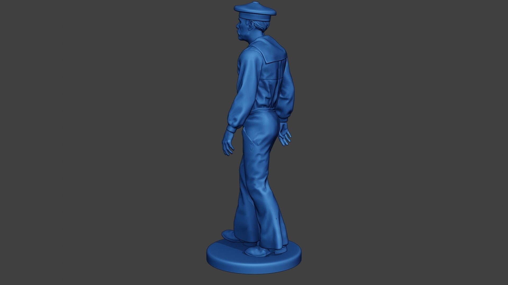American Sailor Civil War Union Walk ACWUS1 3D print model_4